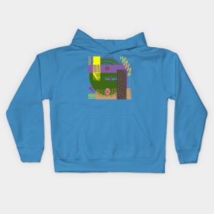 Abstract 5 Kids Hoodie